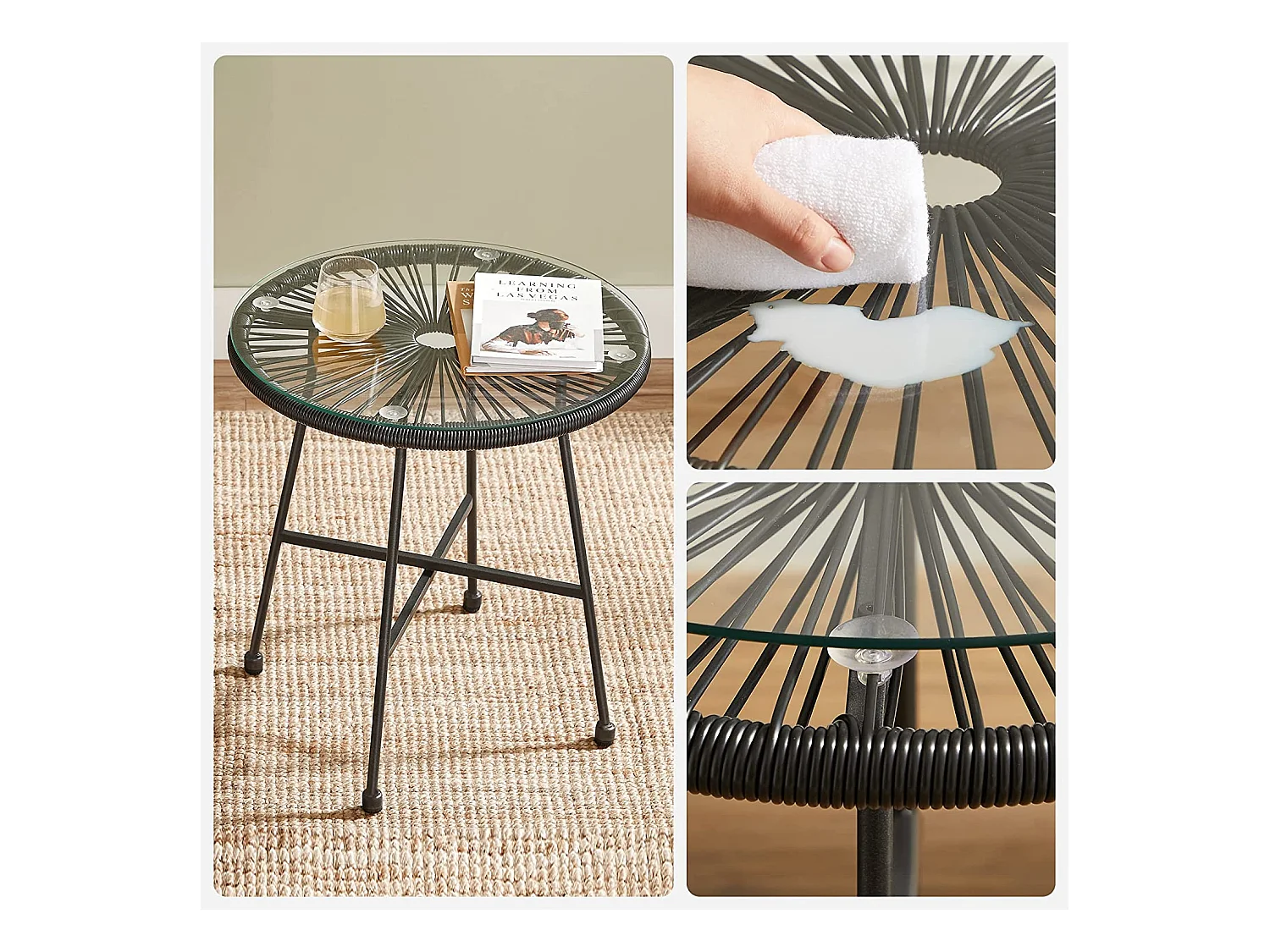 3er-Set Gartenstuhl Gartenmöbel