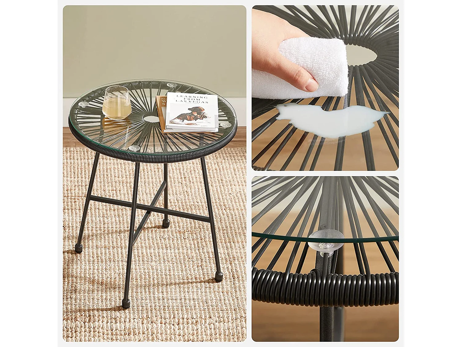 3er-Set Gartenstuhl Gartenmöbel