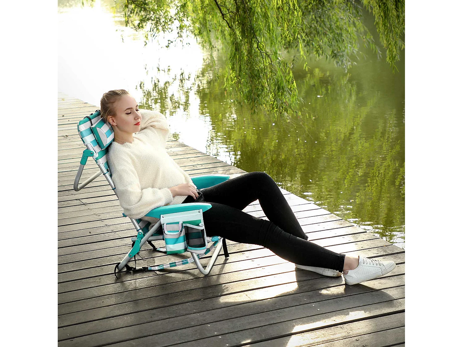 Sedia da campeggio sedia pieghevole San José