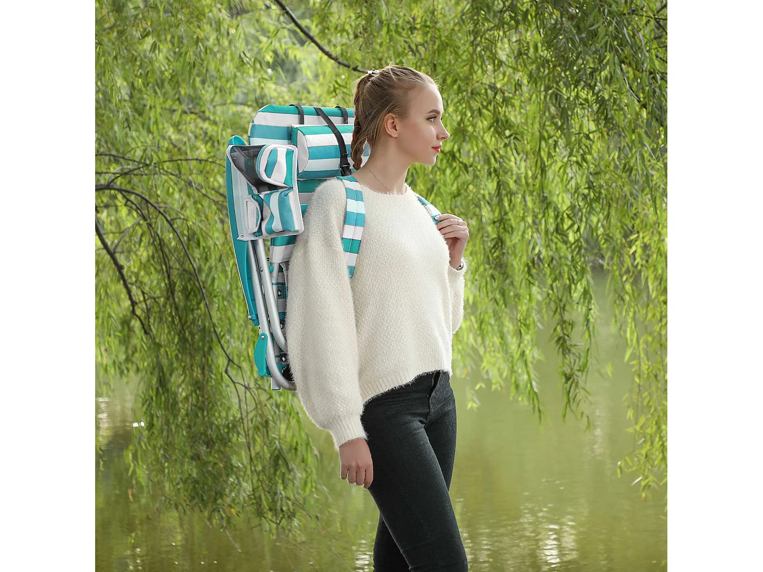 Sedia da campeggio sedia pieghevole San José