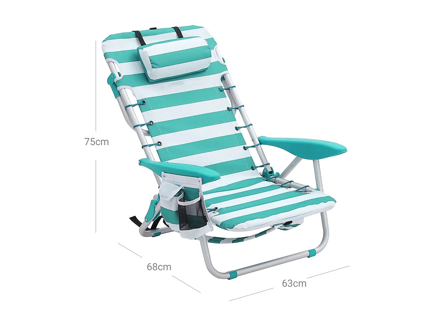 Sedia da campeggio sedia pieghevole San José