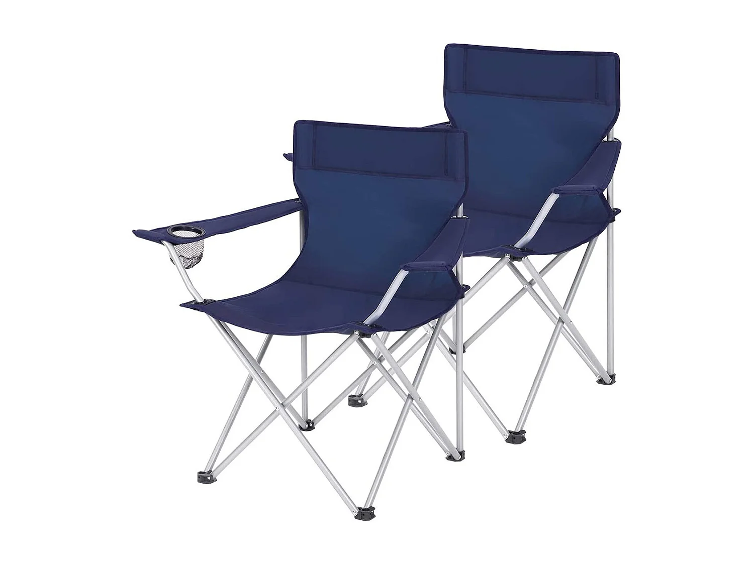 2er-Set Campingstuhl Klappstuhl Marseille