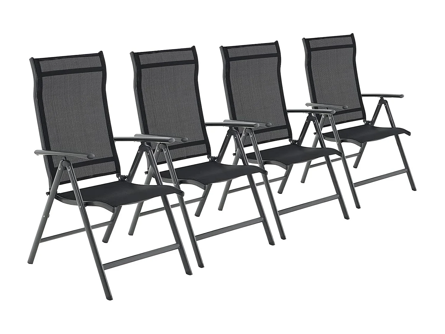 4er-Set Gartenstuhl Klappstuhl