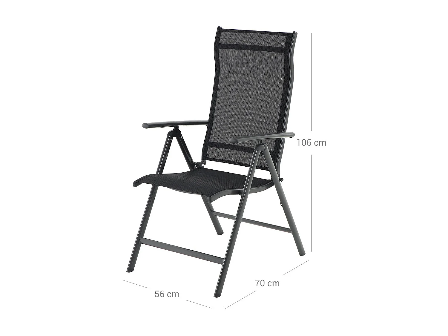 4er-Set Gartenstuhl Klappstuhl