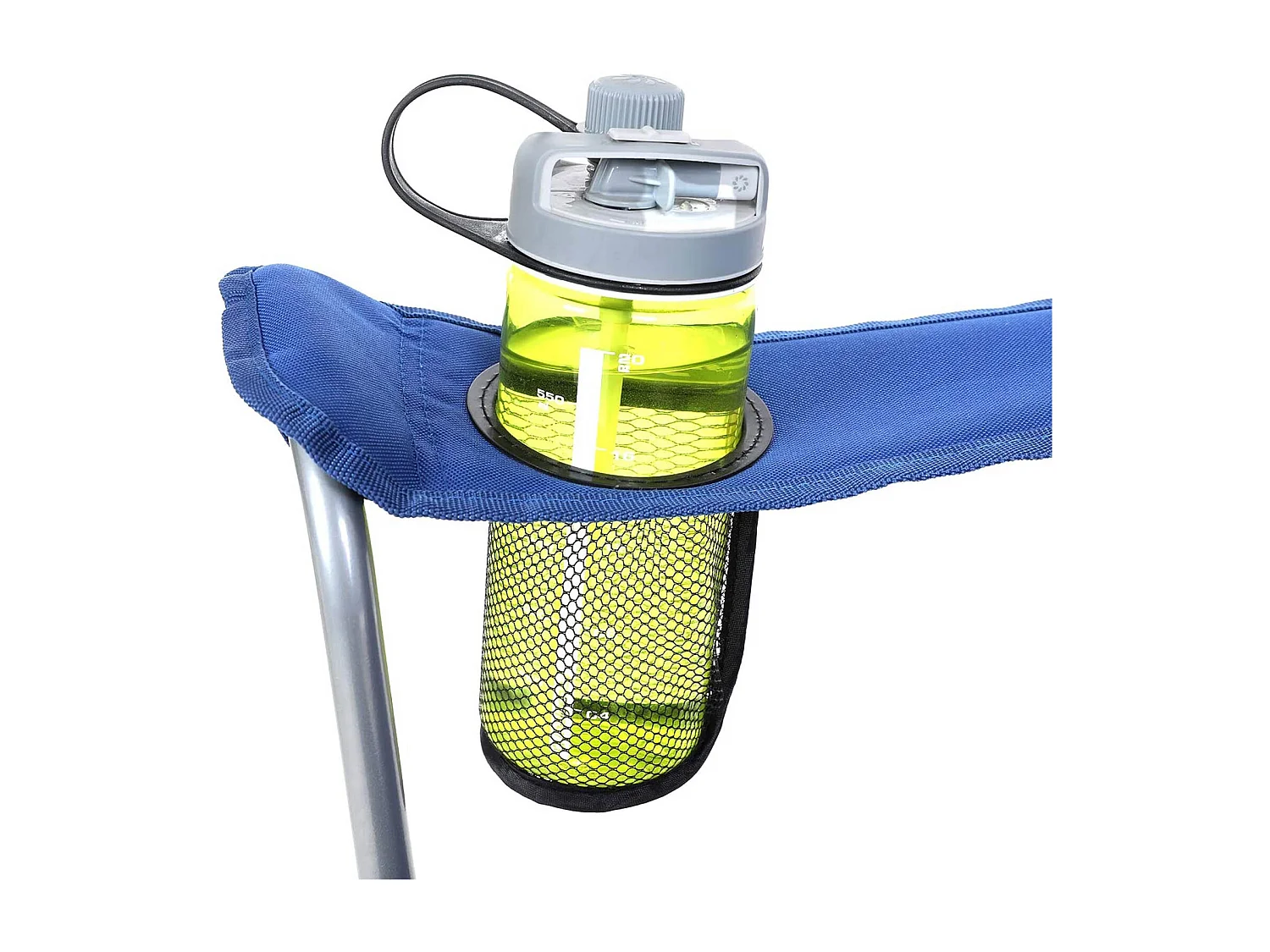 Lot de 2 chaises de camping pliantes Quito