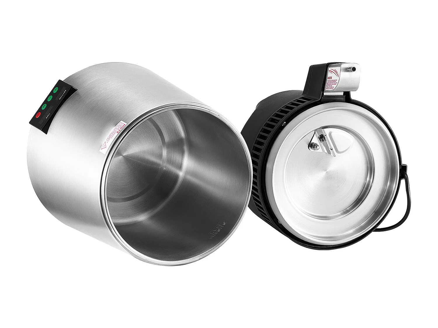 Destilador de Água SucceBuy 6 L, Purificador de Água de Balcão, 900 W, Rendimento 1,3 L/h, em Aço Inoxidável, com Garrafa de Vidro e Acessórios