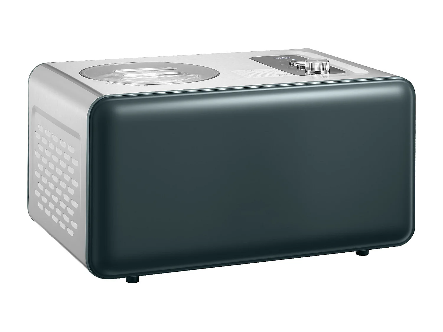 Gelatiera SucceBuy Automatica de 1,5 L, Turbina per Gelati Sorbetti con Compressore Integrato, Macchina per Gelati Elettrica senza Precongelazione