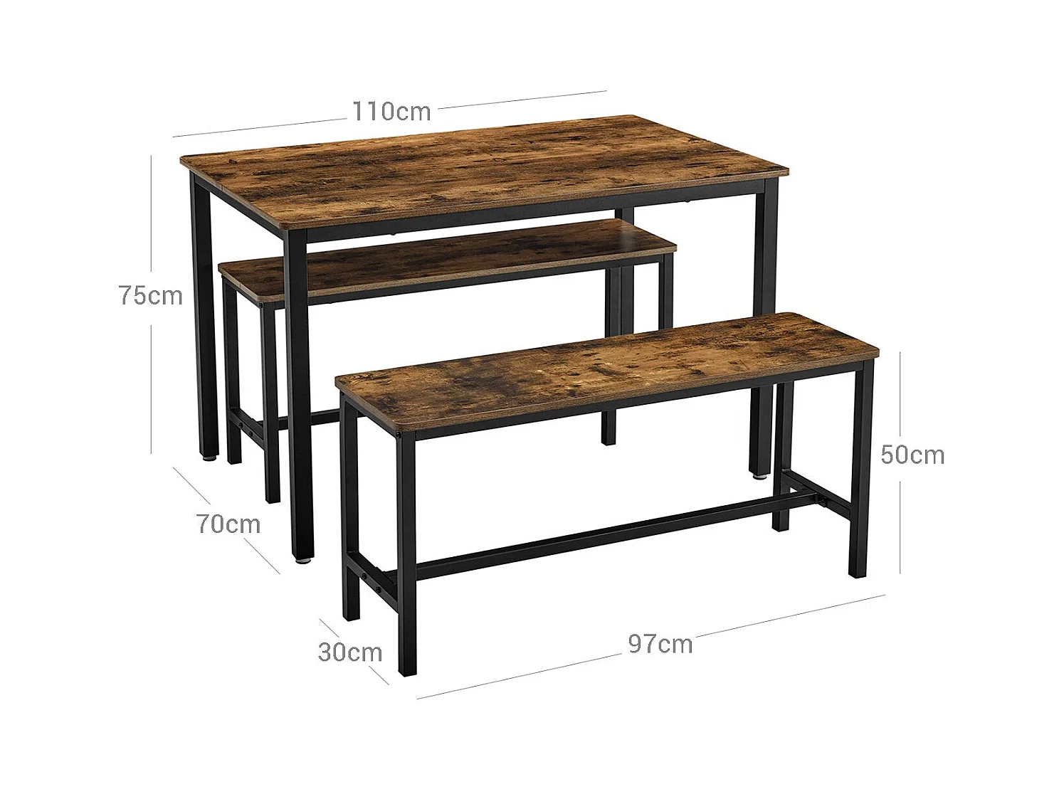 Esstisch-Set Küchentisch