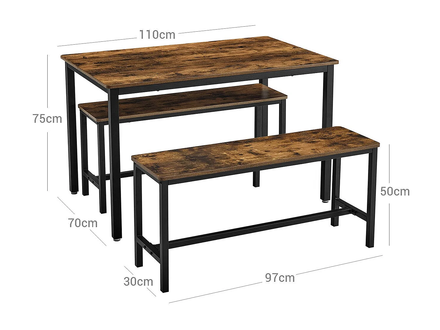 Esstisch-Set Küchentisch