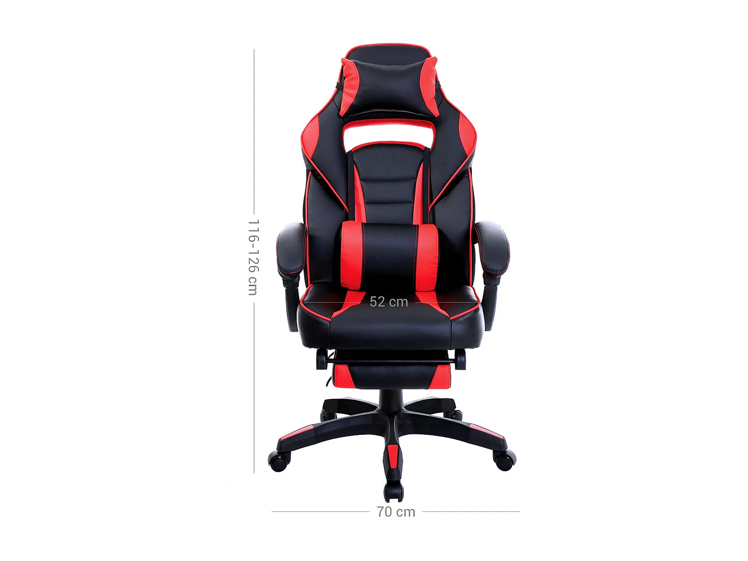 Chaise gamer avec repose-pieds Mamoudzou