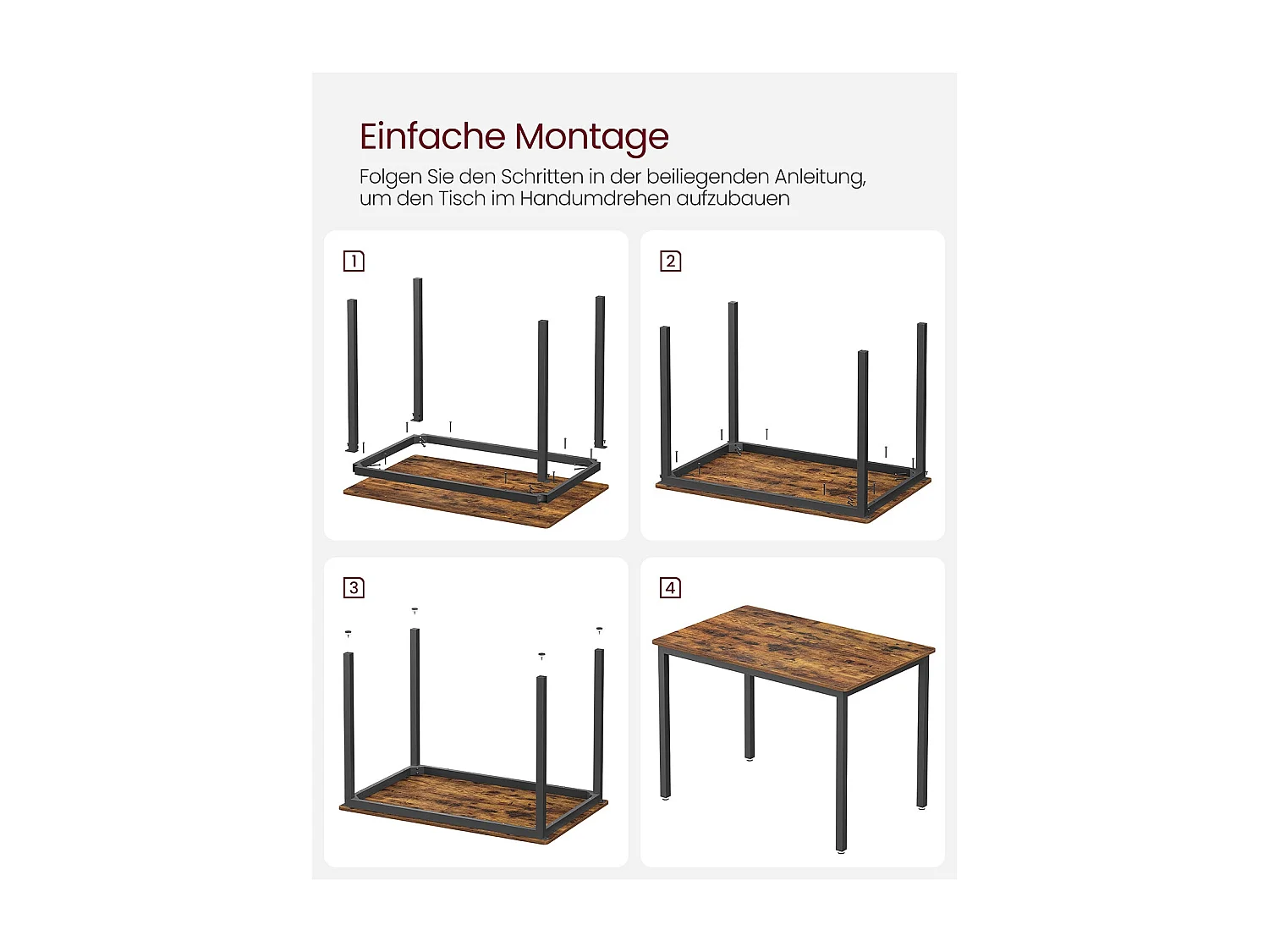 Esszimmertisch Orange Walk