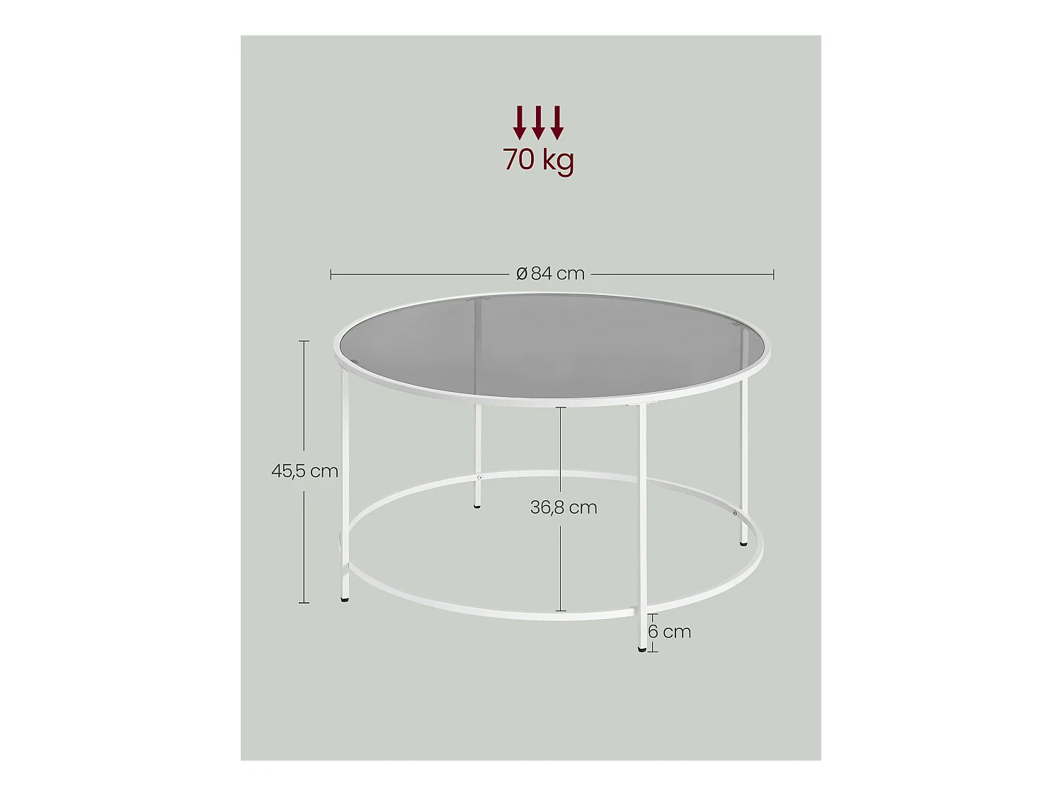 Couchtisch Siemiatycze