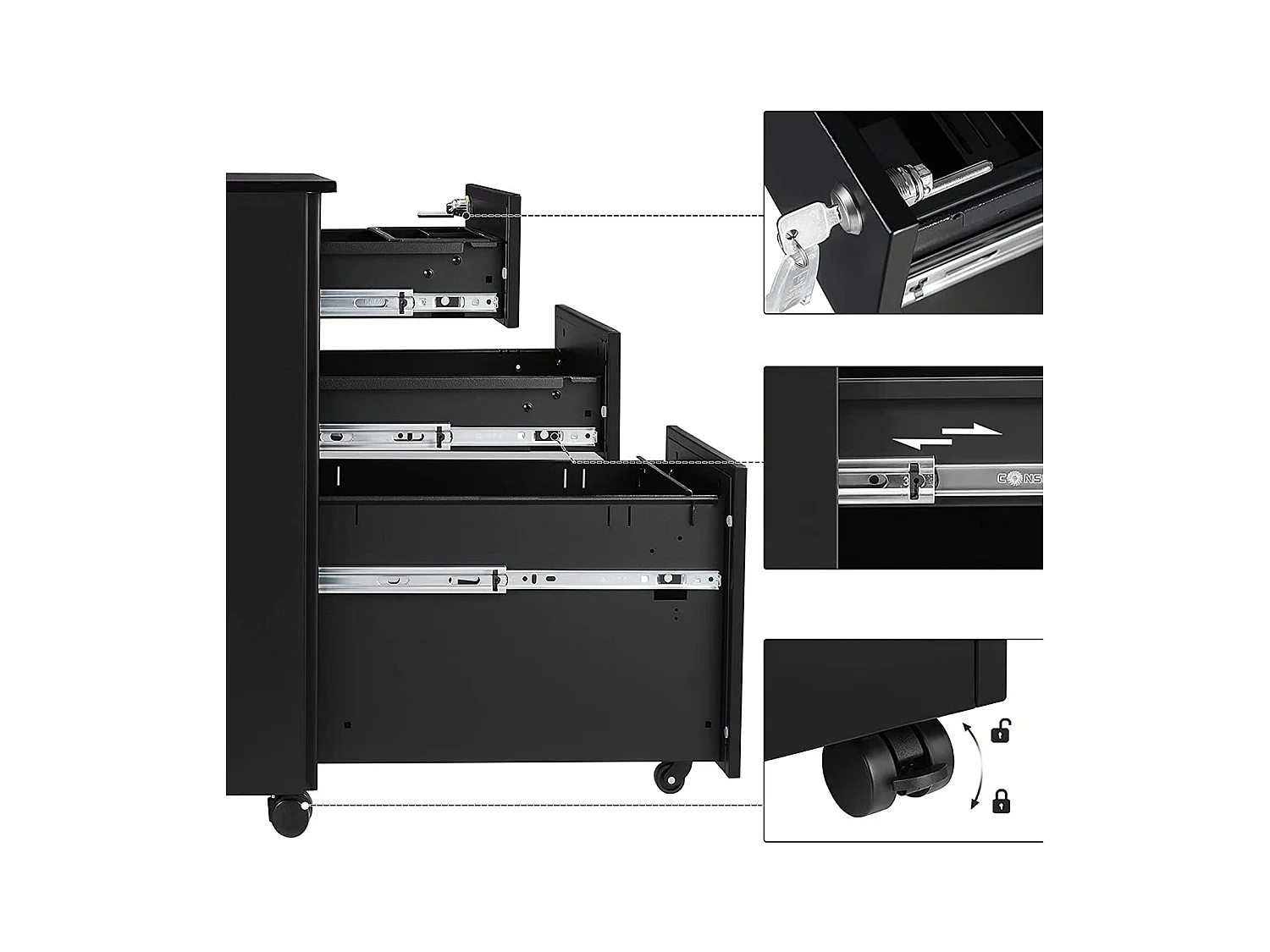 Rollcontainer Conakry