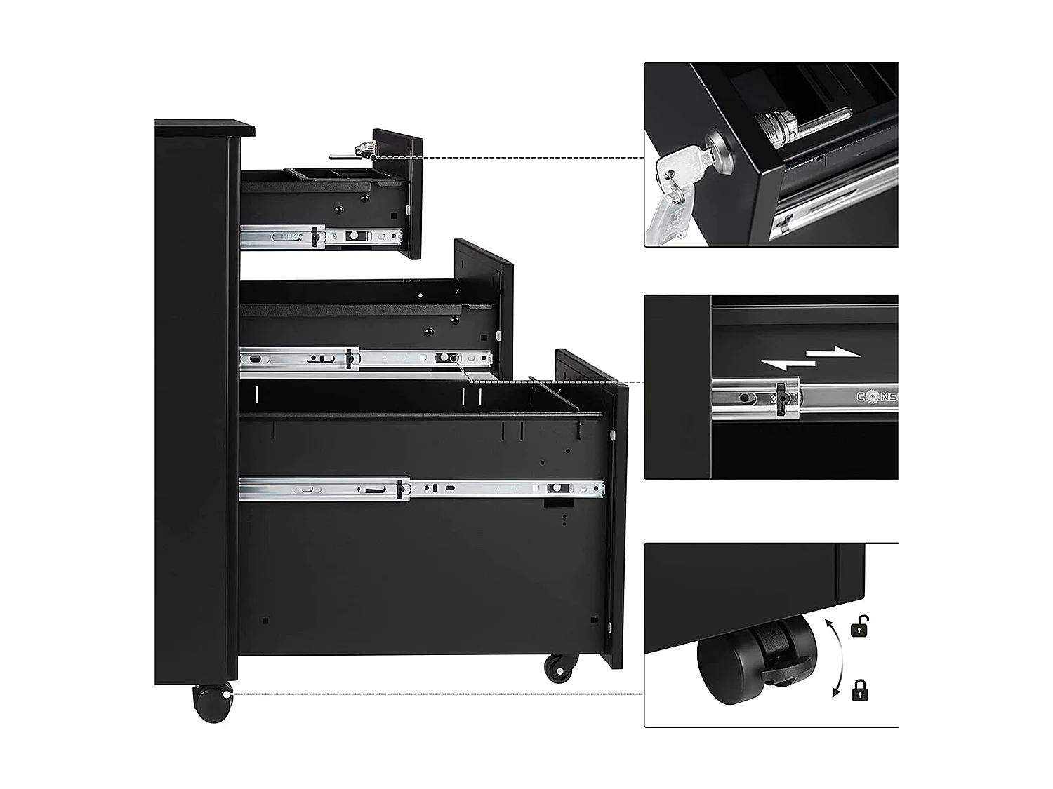 Rollcontainer Conakry