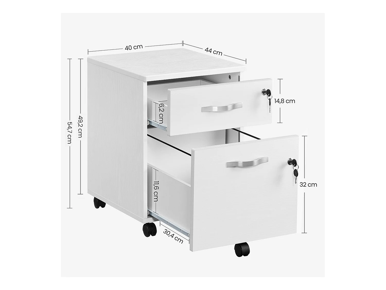 Rollcontainer Kingston