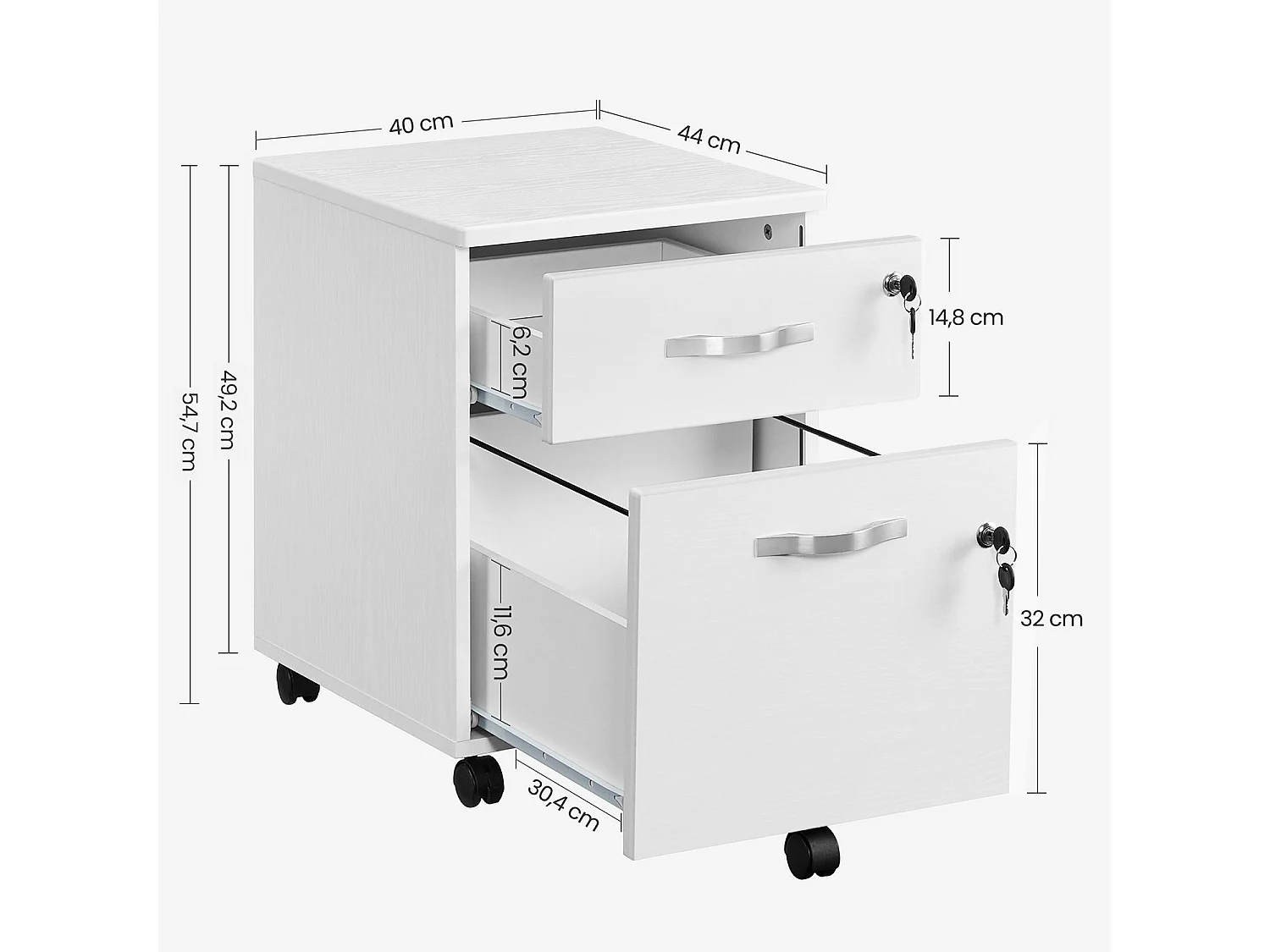 Rollcontainer Kingston