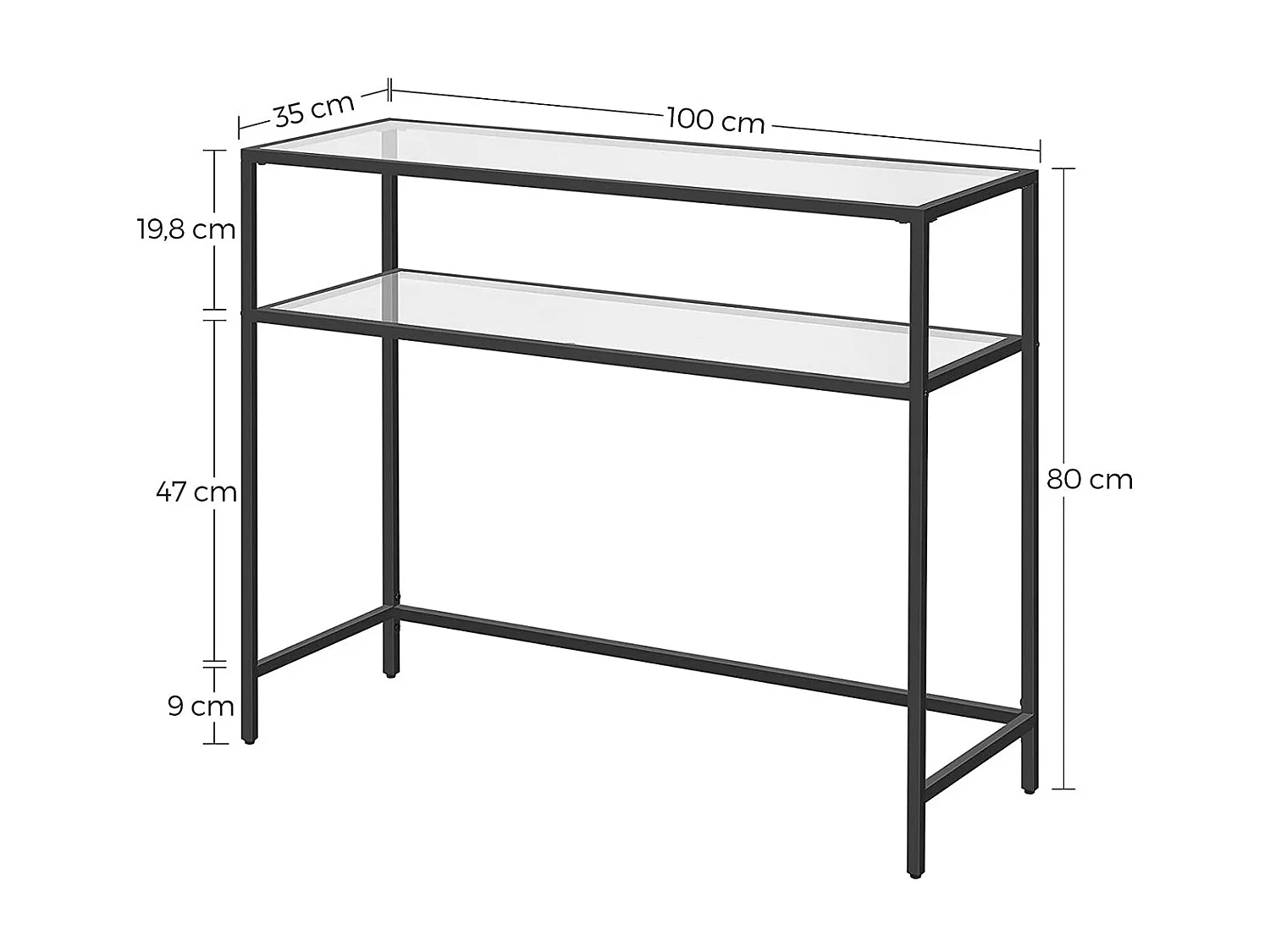Konsolentisch Bissau
