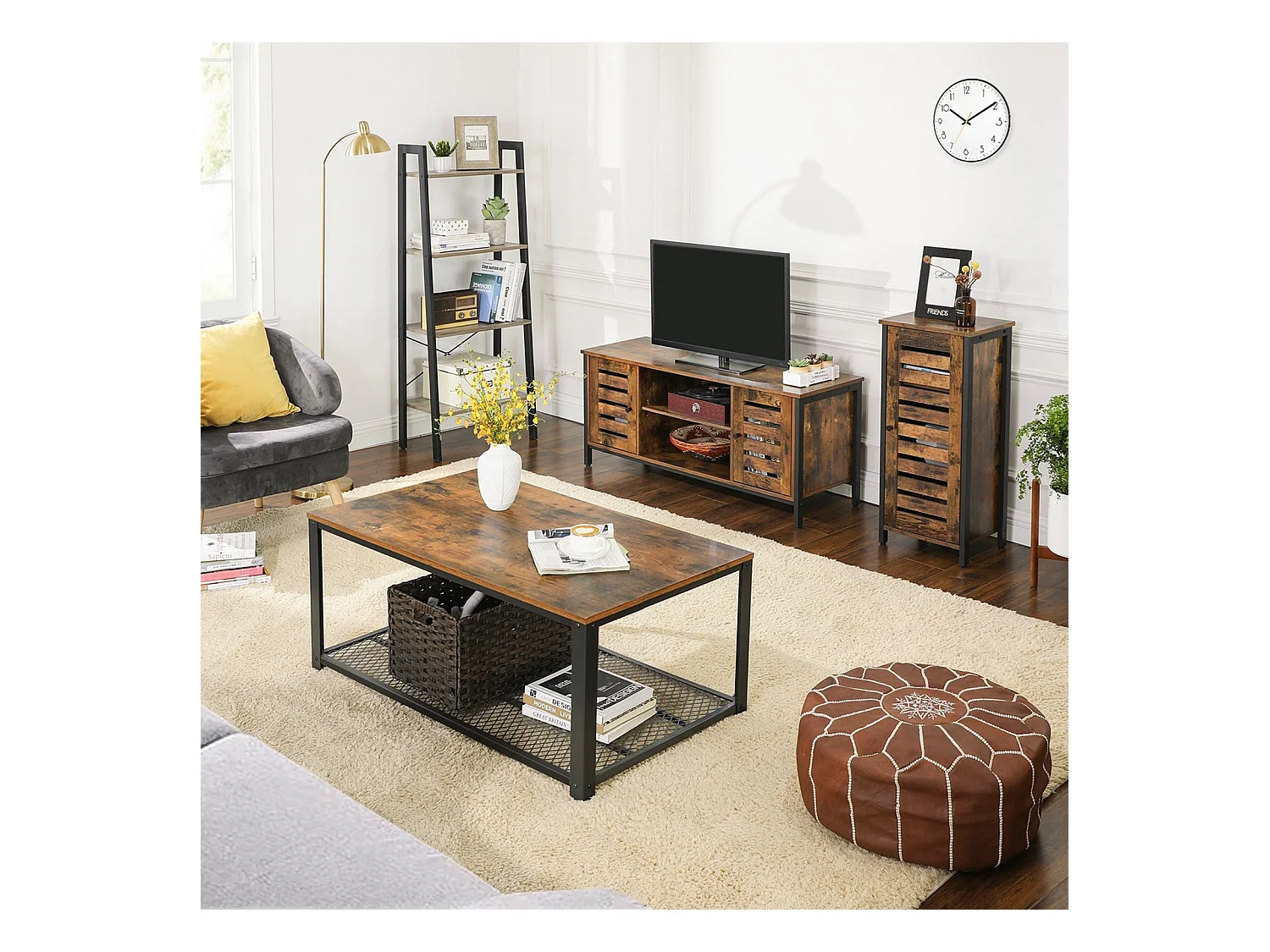 TV-Lowboard Industrie-Design Ciudad Apodaca