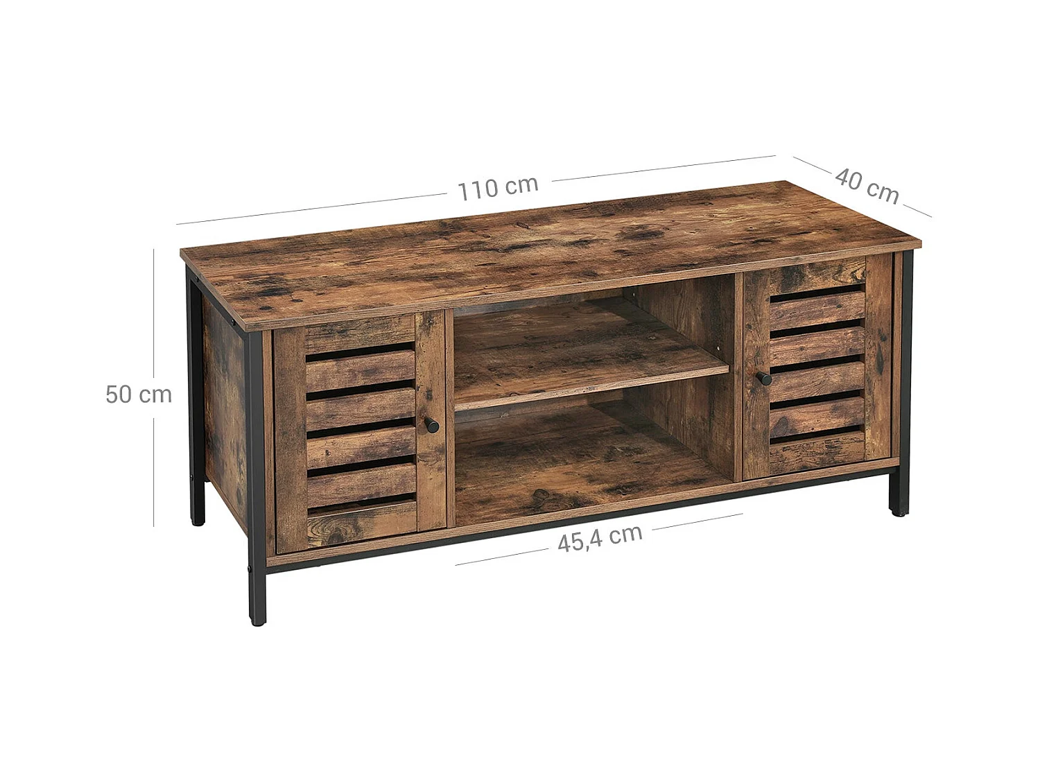 TV-Lowboard Industrie-Design Ciudad Apodaca