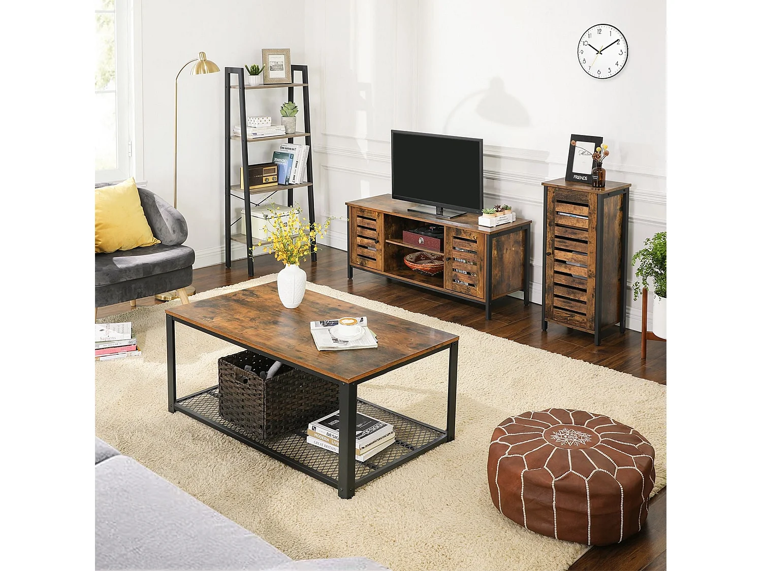 TV-Lowboard Industrie-Design Ciudad Apodaca