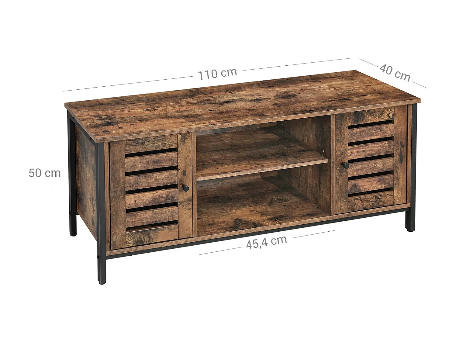 TV-Lowboard Industrie-Design Ciudad Apodaca