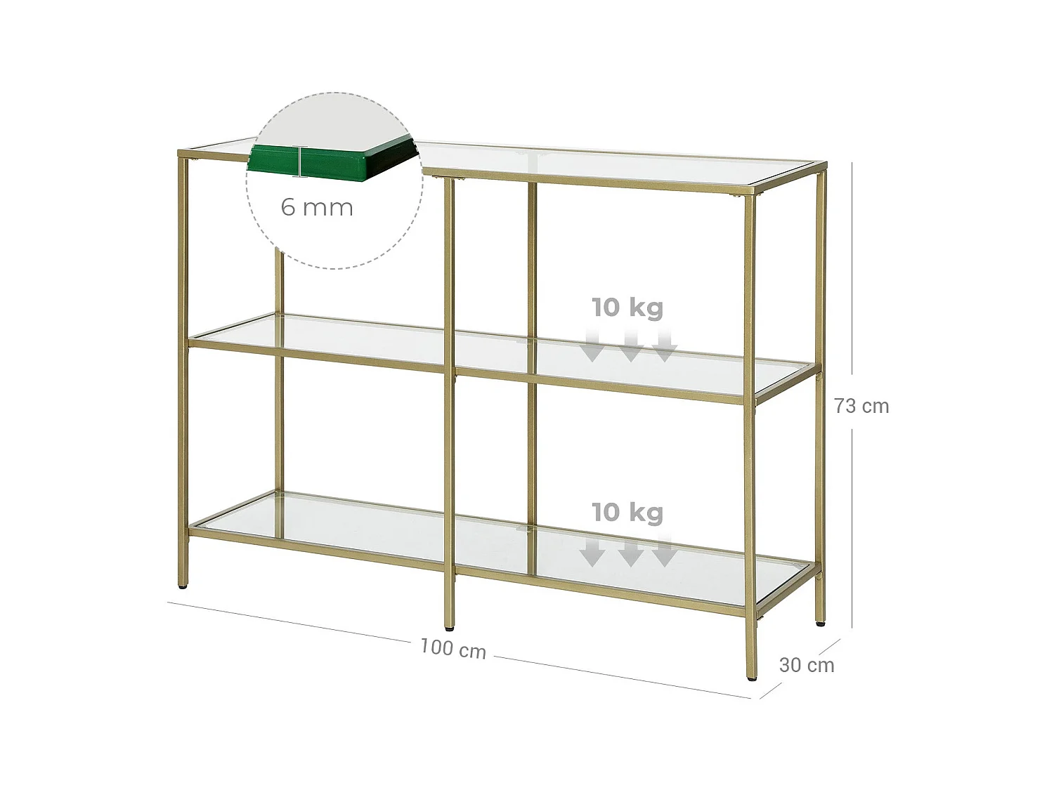 Konsolentisch El Alto