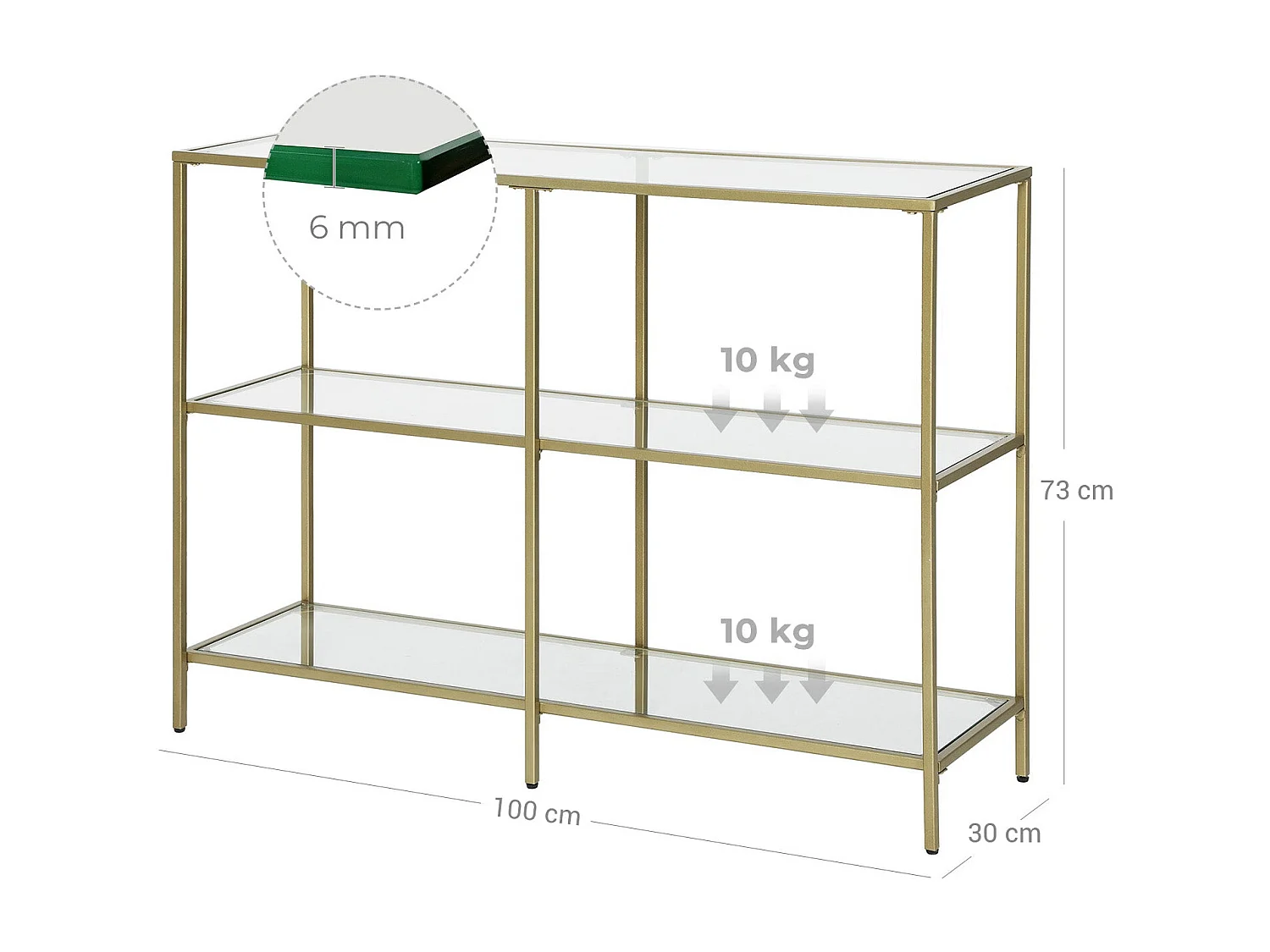 Konsolentisch El Alto
