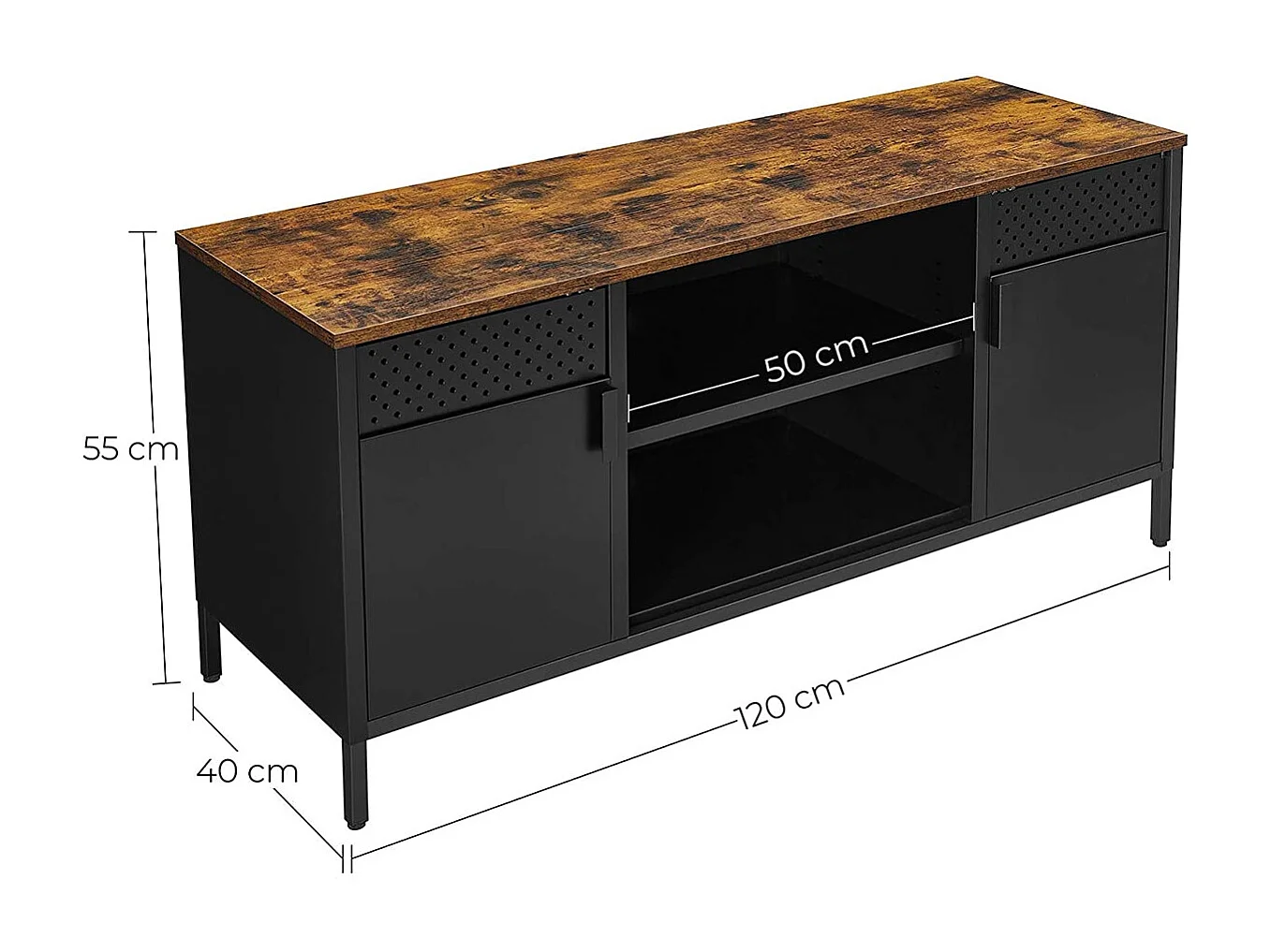 TV-Lowboard TV-Ständer Meknès