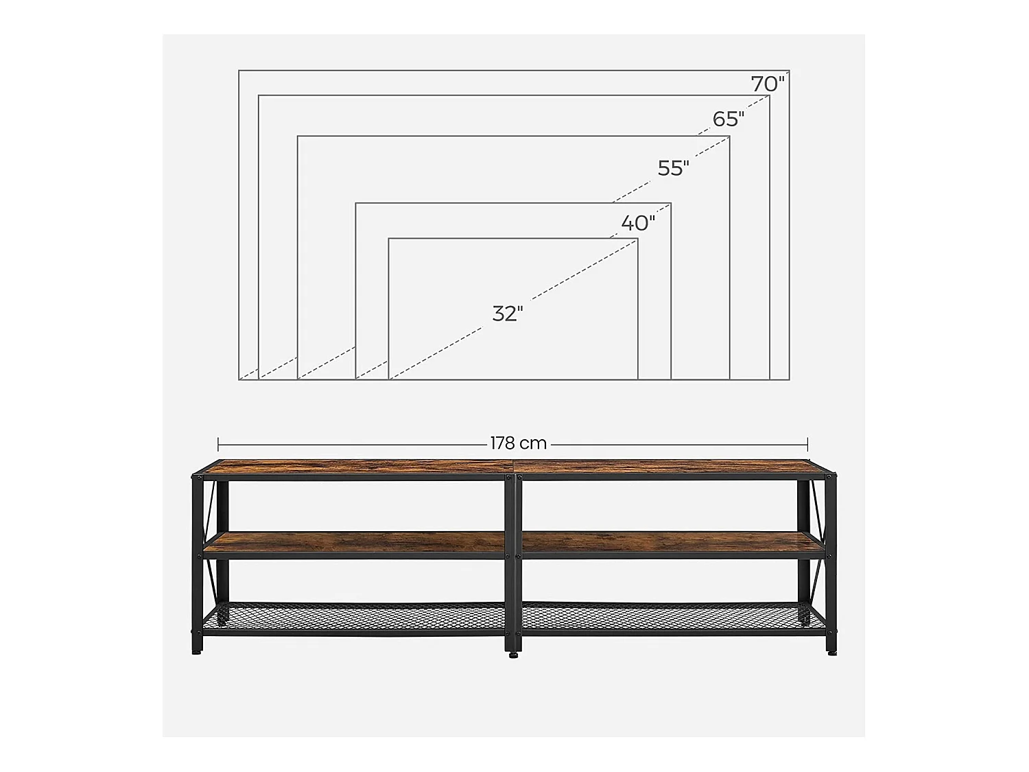 TV-Schrank Malo Crnice