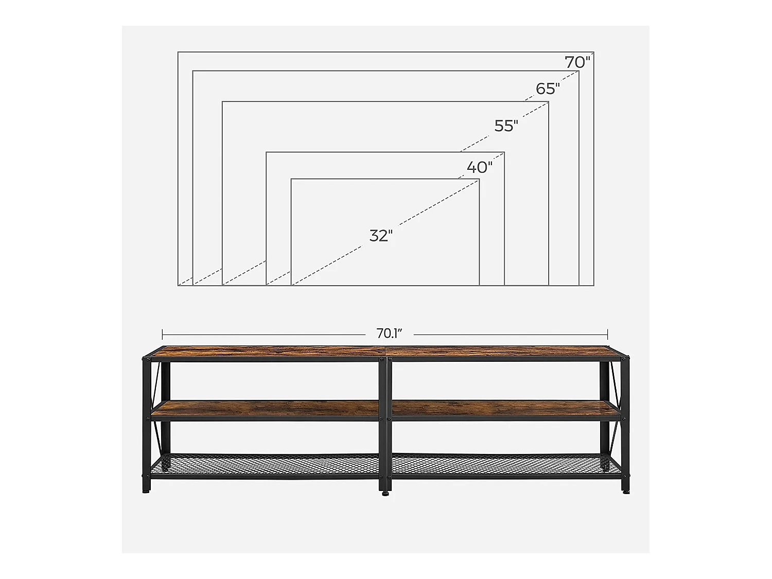 TV-Schrank Malo Crnice