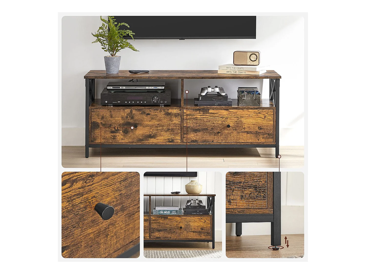 TV-Schrank Lowboard Santiago