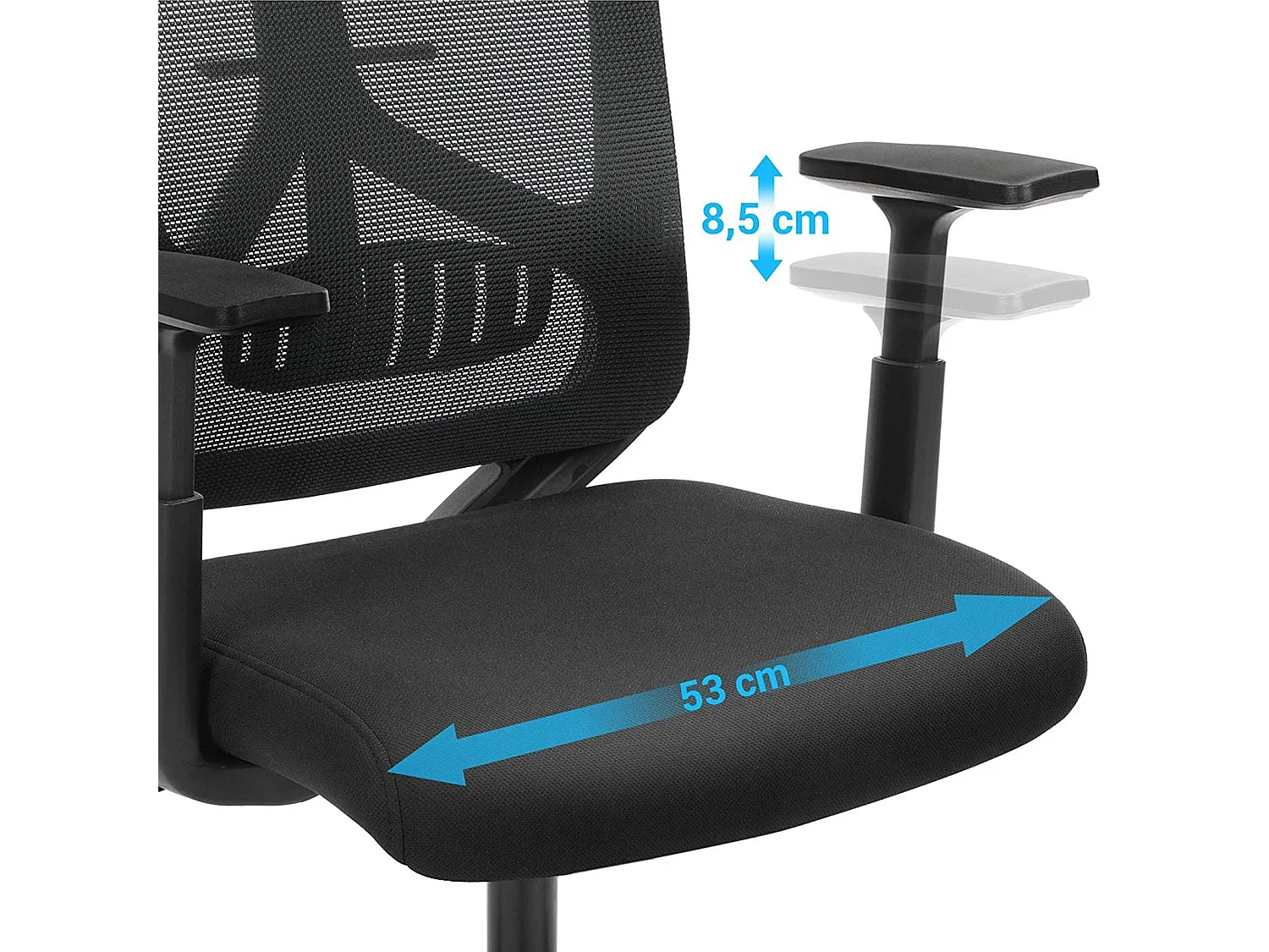 Chaise de bureau avec support lombaire San José