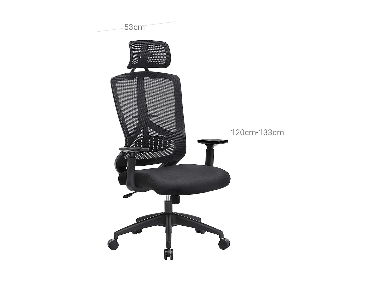 Chaise de bureau avec support lombaire San José