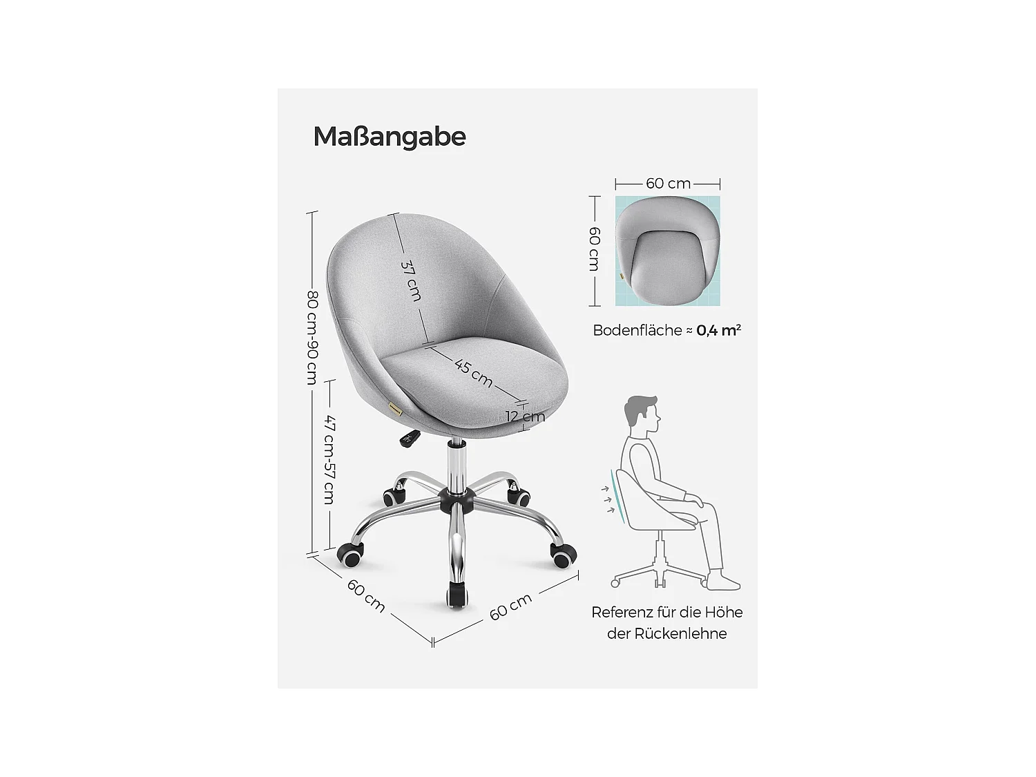 Schreibtischstuhl Accra