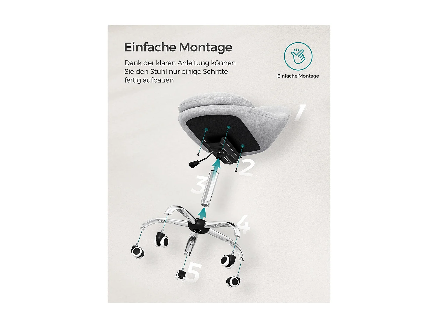 Chaise de bureau Accra