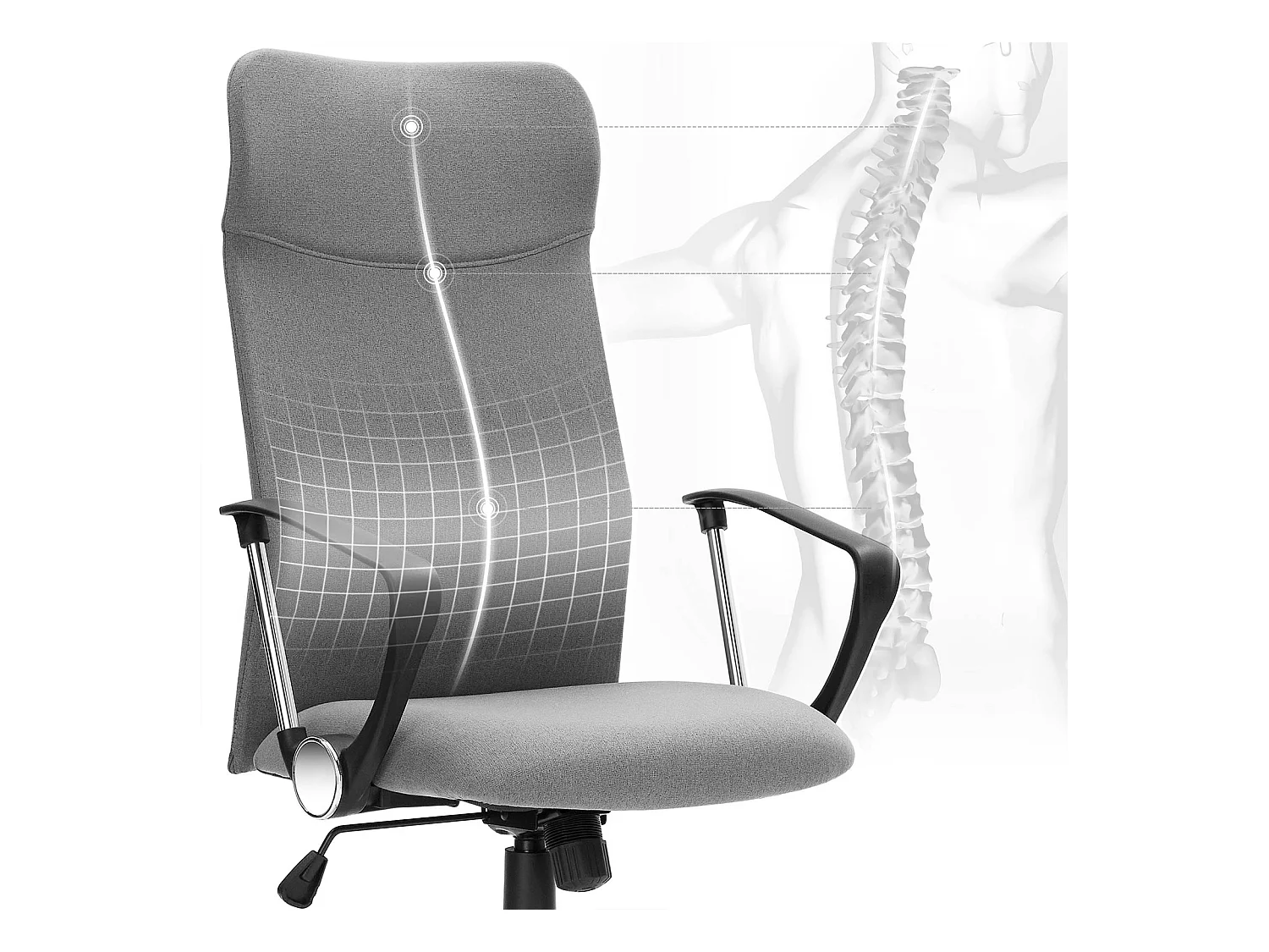 Bürostuhl Schreibtischstuhl neigbar