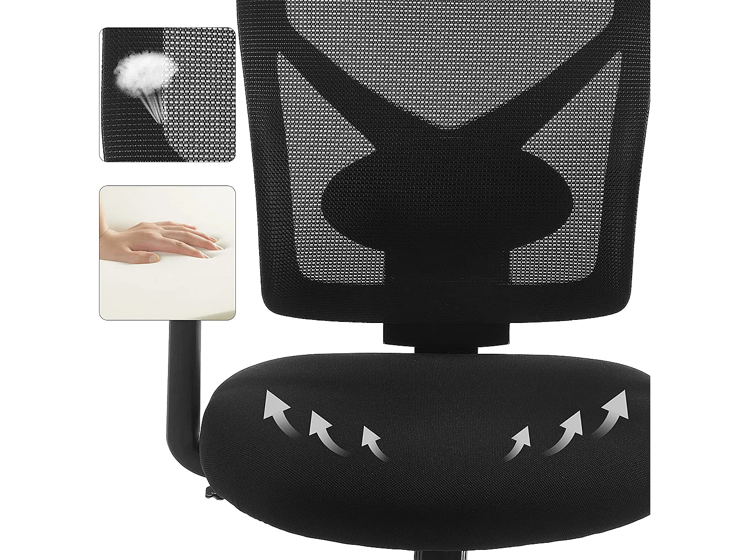 Sedia da ufficio sedia da scrivania in effetto rete