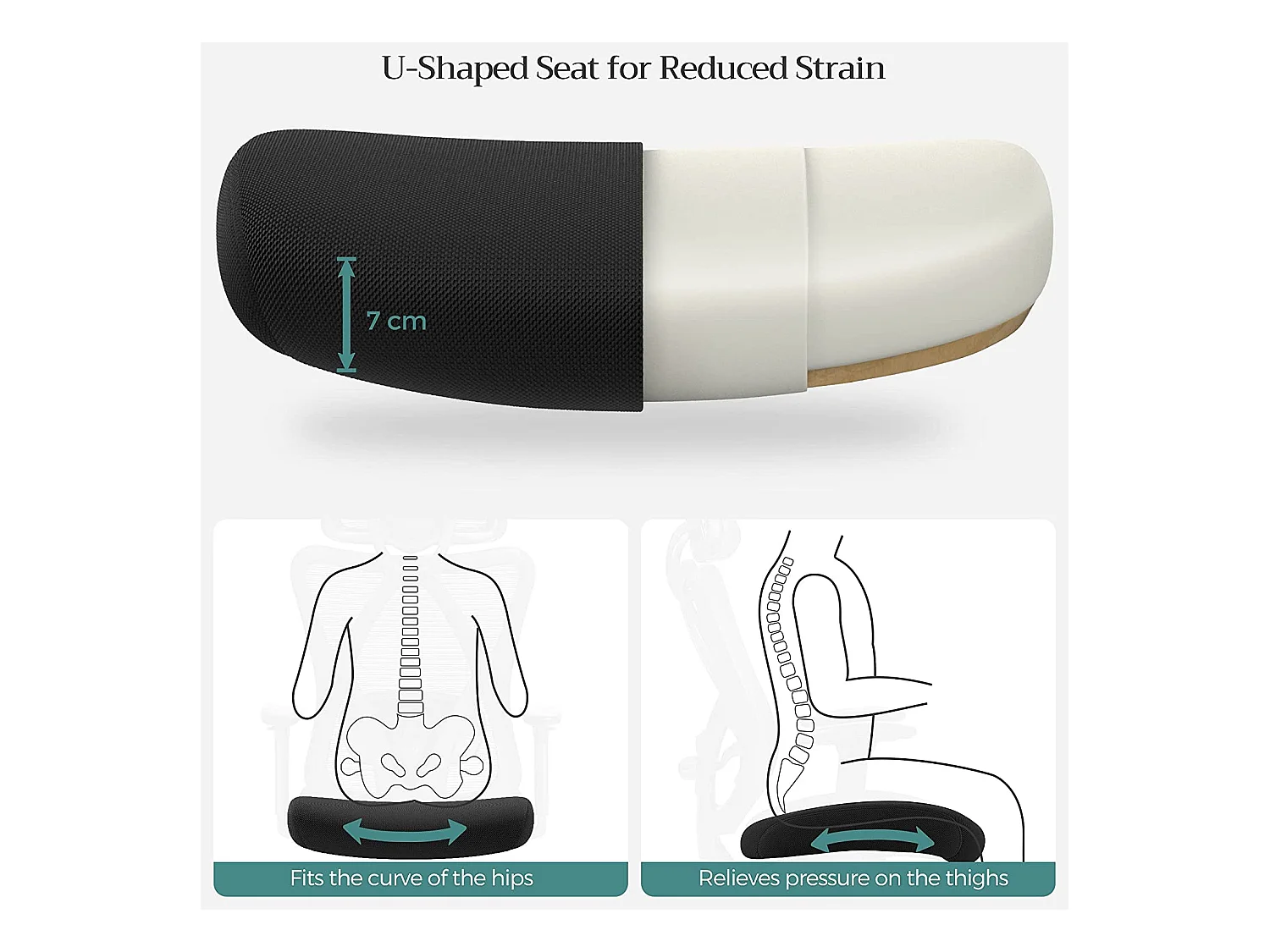 Bürostuhl Schreibtischstuhl verstellbar