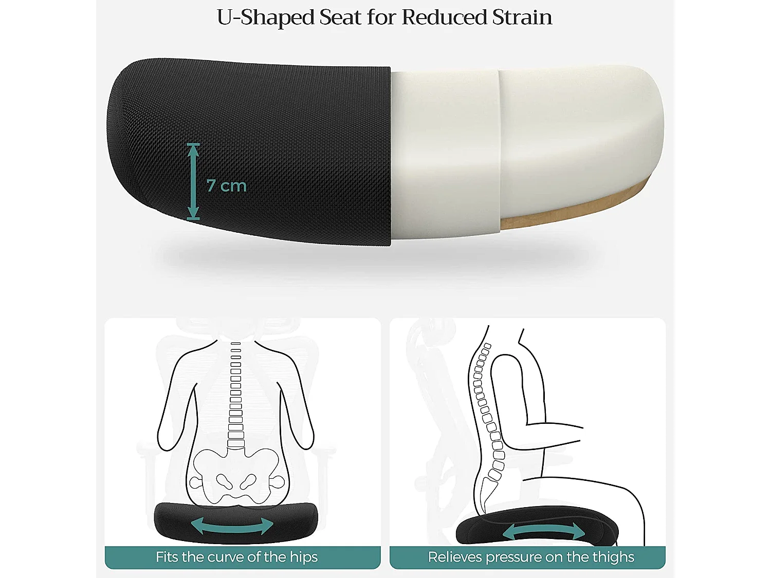 Bürostuhl Schreibtischstuhl verstellbar