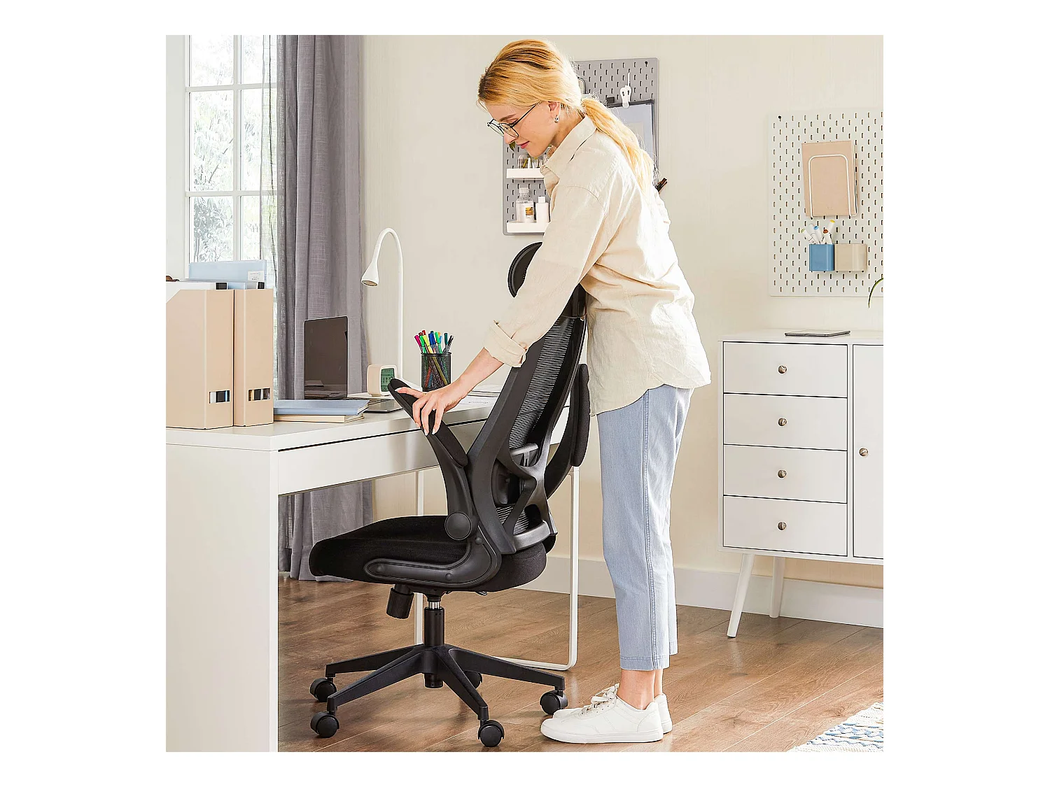 Bürostuhl Schreibtischstuhl atmungsaktiv