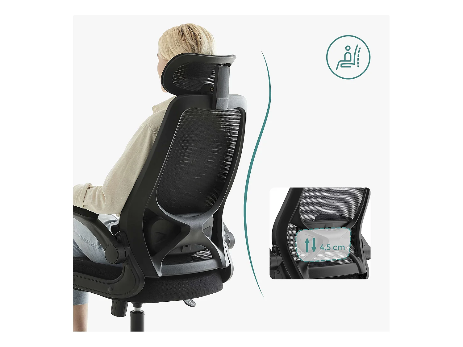 Bürostuhl Schreibtischstuhl atmungsaktiv