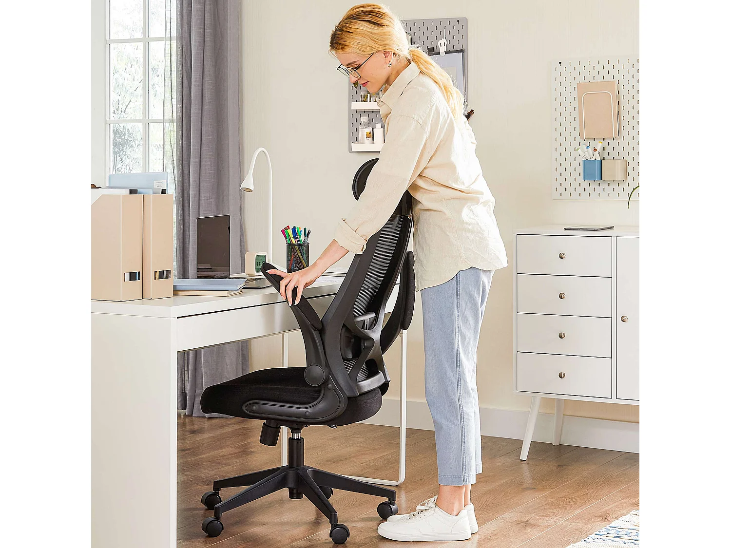 Bürostuhl Schreibtischstuhl atmungsaktiv