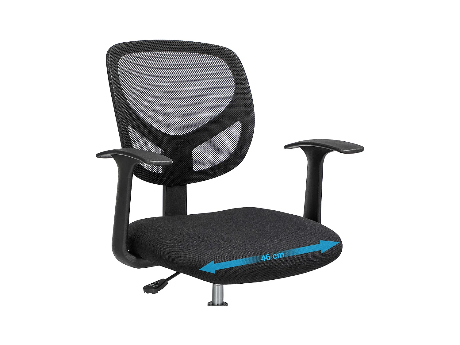 Bürostuhl mit verstellbarem Fußring