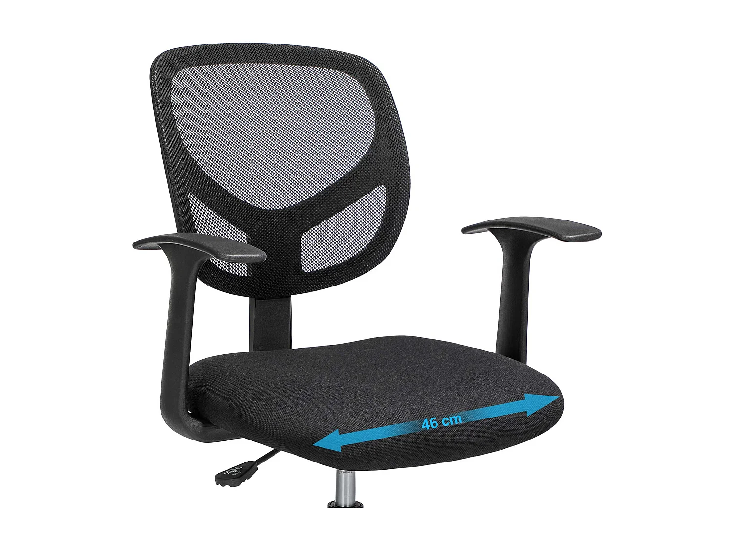 Bürostuhl mit verstellbarem Fußring