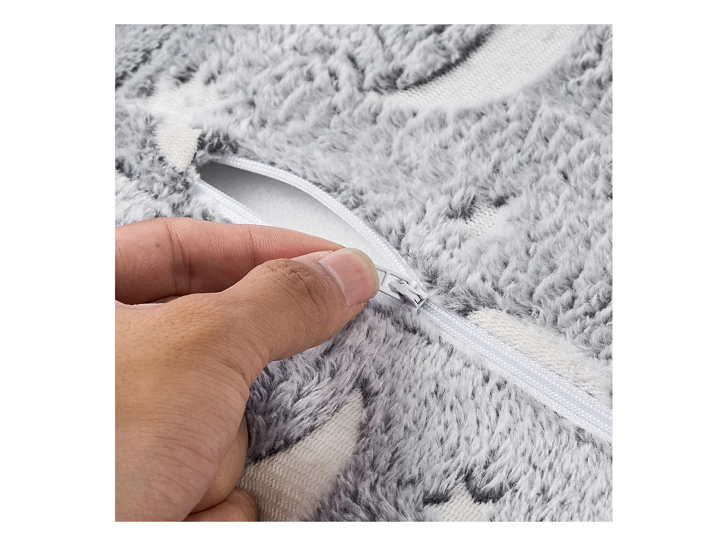 Canapé SucceBuy pour Enfants Convertible, Fauteuil Chaise Longue 2-en-1, Sofa Tout-petits Pliable et Moelleux, Phosphorescent, en Éponge 28D et Peluche