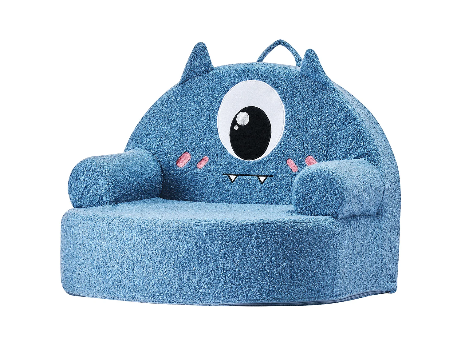 Fotel SucceBuy dla Dzieci Wygodny w Stylu Potwora, Dziecięce Krzesło z Pianki z Podłokietnikami, Sofa dla Maluchów Wyjmowana i Zmywalna, z Gąbki 28D