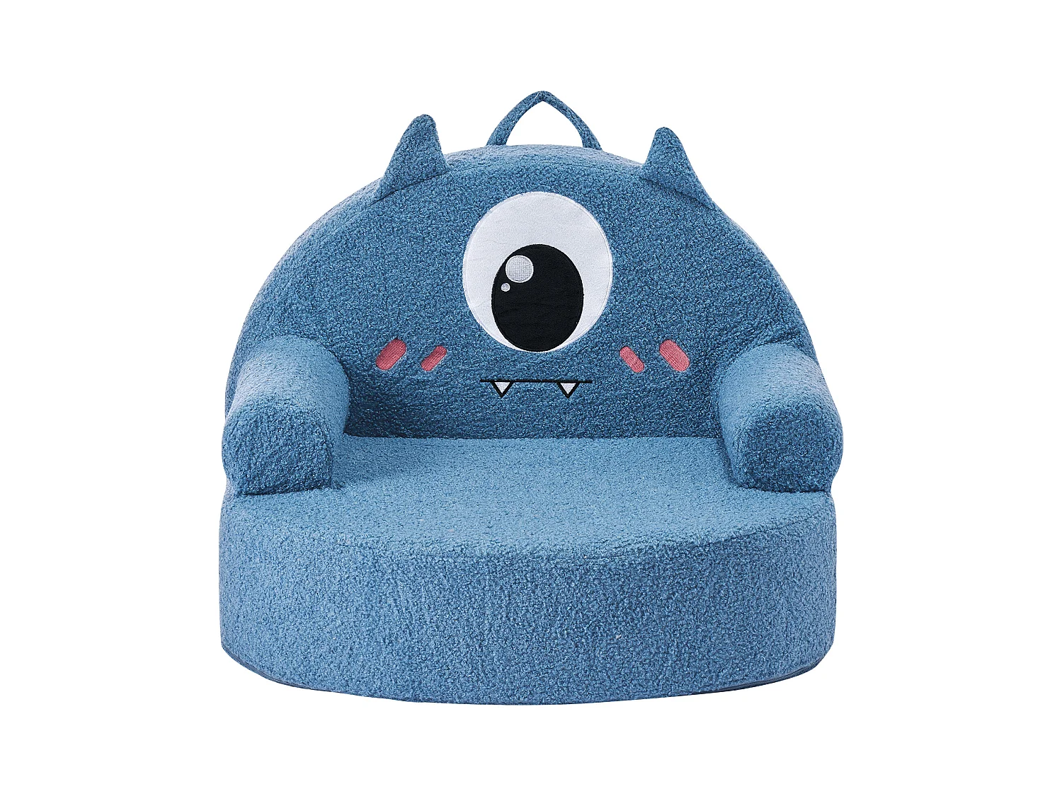 Fotel SucceBuy dla Dzieci Wygodny w Stylu Potwora, Dziecięce Krzesło z Pianki z Podłokietnikami, Sofa dla Maluchów Wyjmowana i Zmywalna, z Gąbki 28D