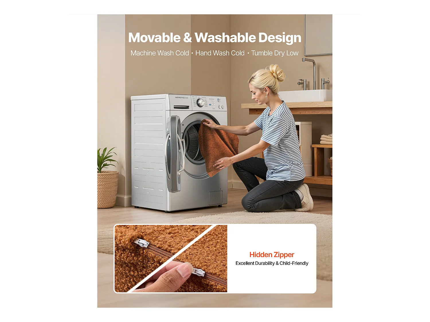 Fauteuil SucceBuy pour Enfants Convertible 2-en-1, Canapé-lit Pliable et Moelleux, avec Accoudoirs, en Éponge 28D et Polaire Bouclette, Sofa Tout-petits