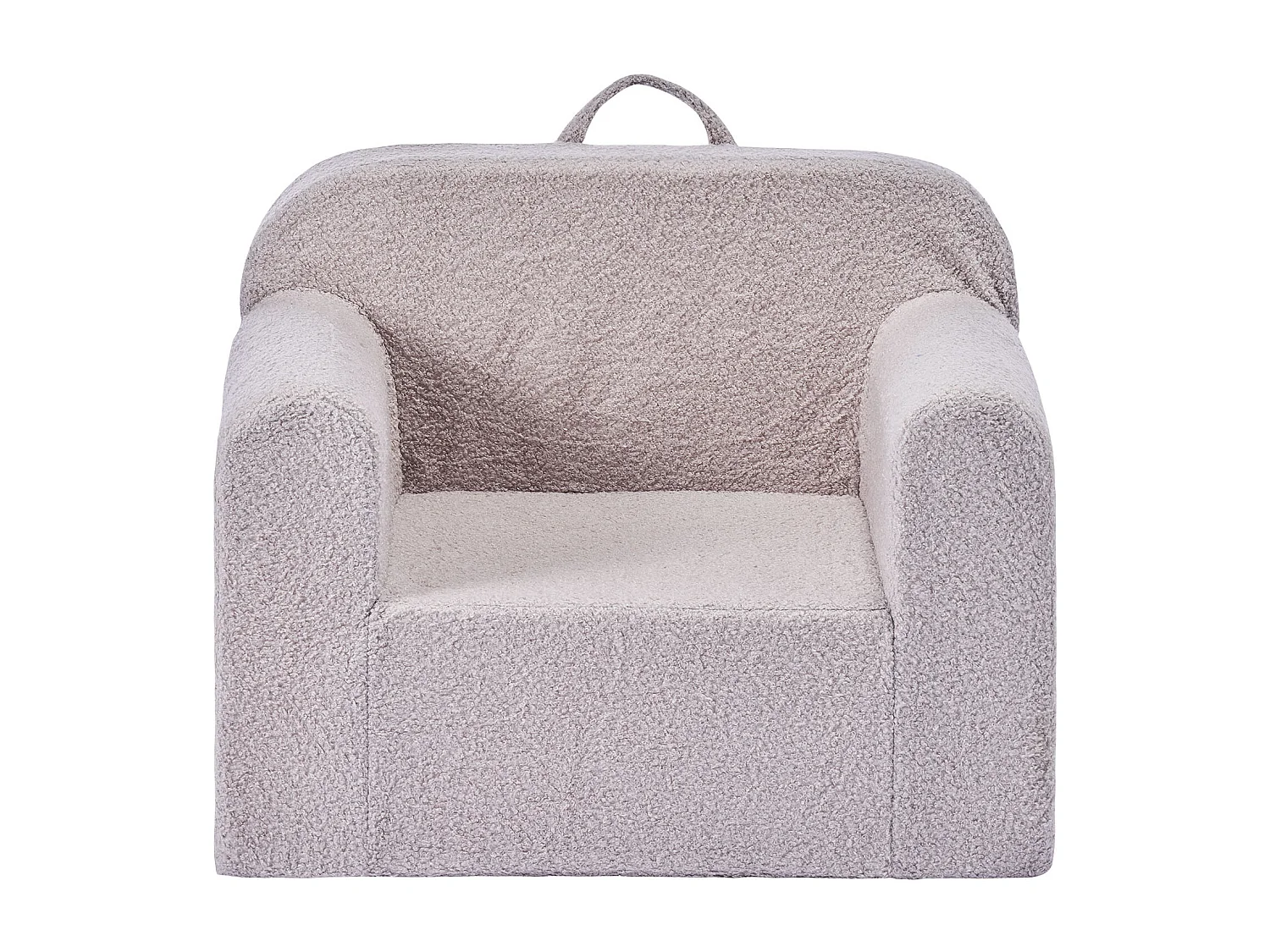 Fotel SucceBuy dla Dzieci Wygodny, Dziecięce Krzesło z Pianki z Podłokietnikami i Rączką, Sofa dla Maluchów Wyjmowana, z Gąbki 28D i Pluszu