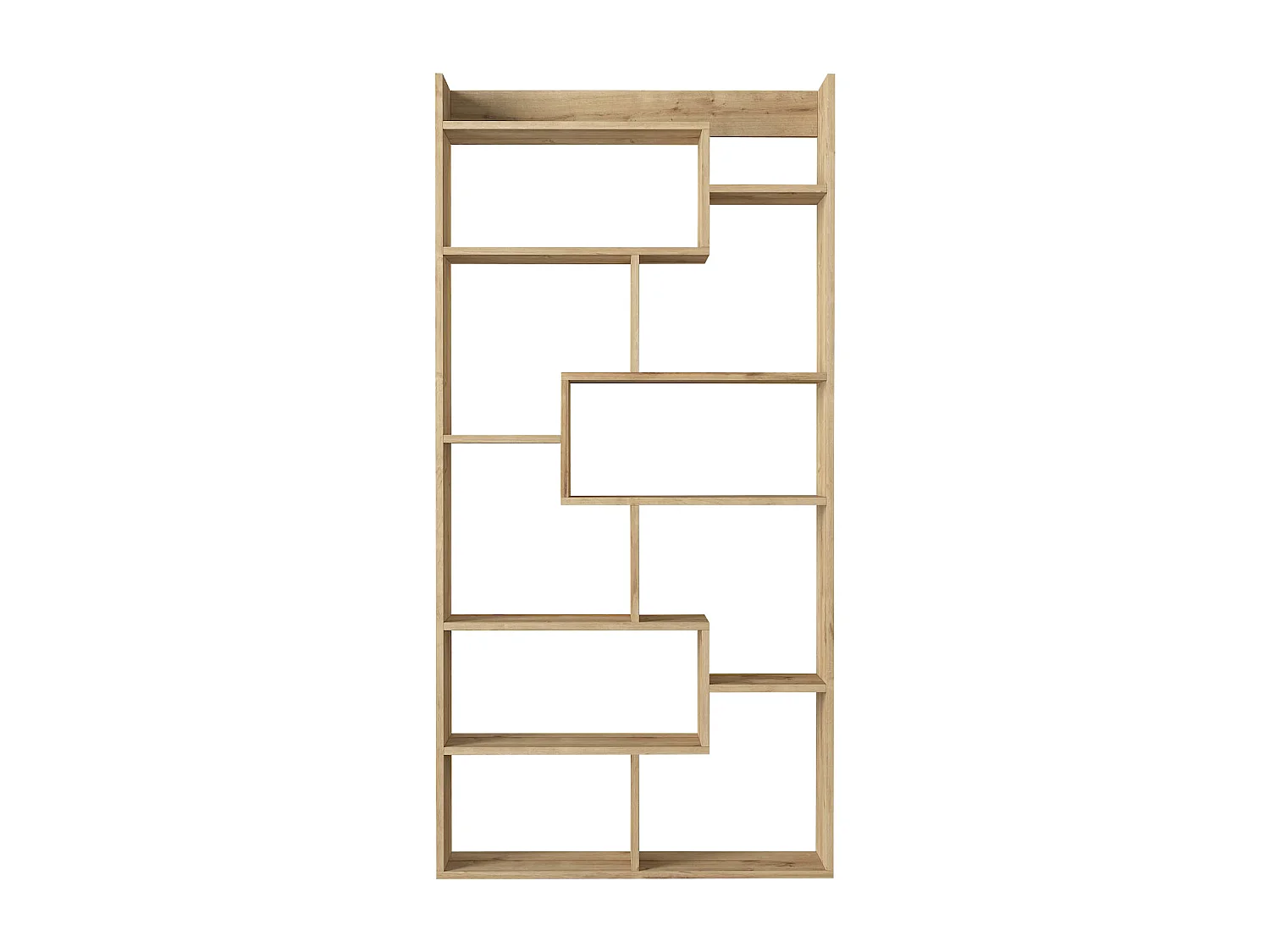 Etagère avec 9 niches - Naturel clair - PALERINO